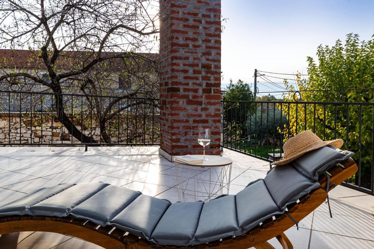 Ferienhaus Kuca Marija - Traditionelles Steinhaus Bei Zadar Debeljak Dış mekan fotoğraf