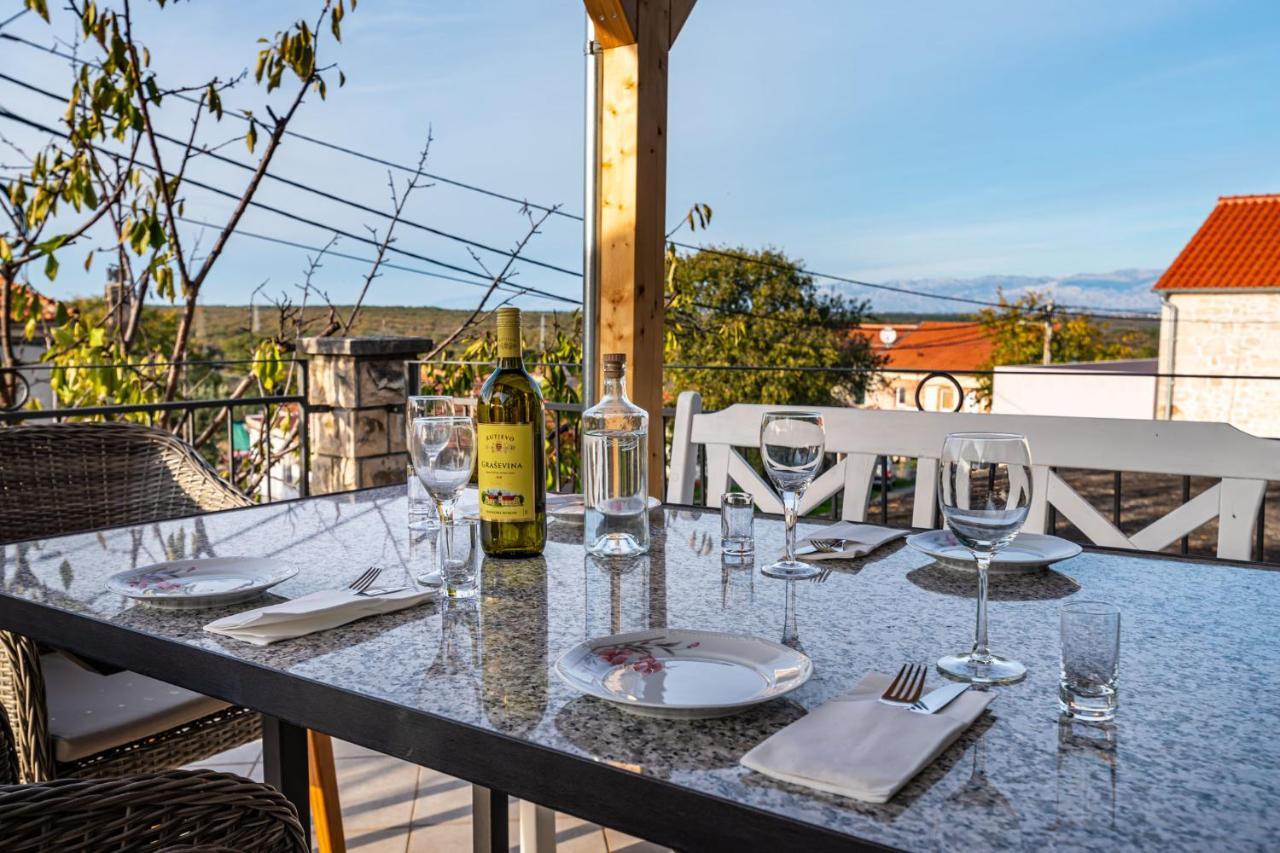 Ferienhaus Kuca Marija - Traditionelles Steinhaus Bei Zadar Debeljak Dış mekan fotoğraf