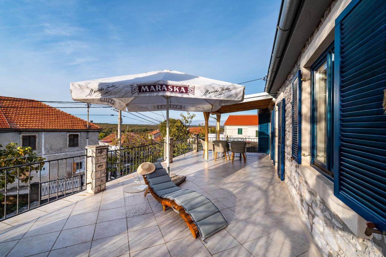 Ferienhaus Kuca Marija - Traditionelles Steinhaus Bei Zadar Debeljak Dış mekan fotoğraf